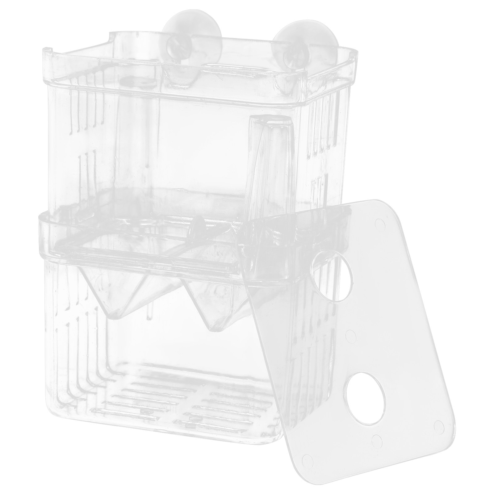 Aquarium Fish Jumping - Aquarium Fish Breeder Box Small Transparent