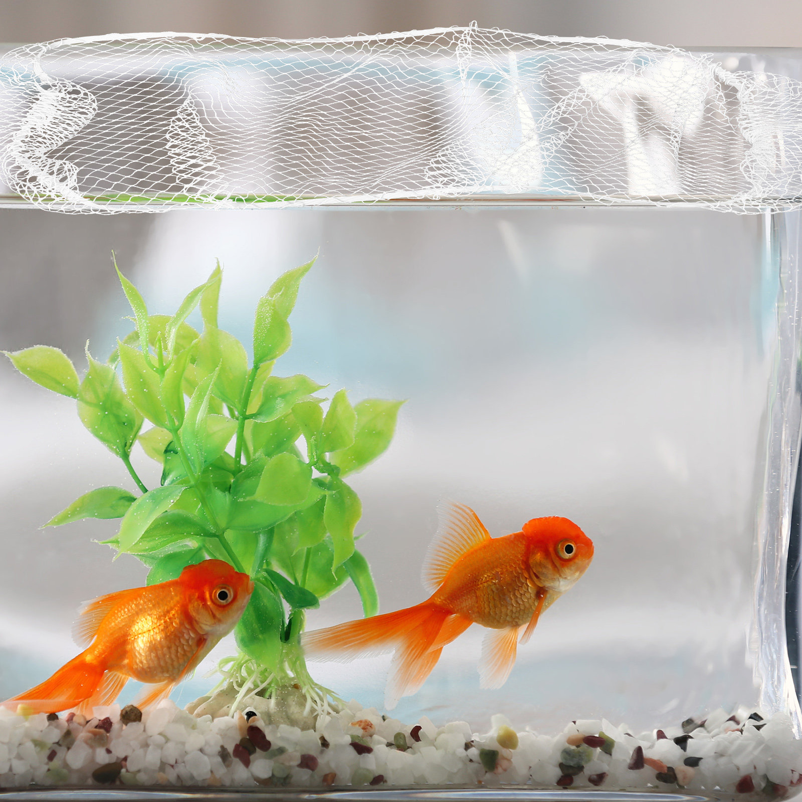 Aquarium Fish Jumping - Nylon Fish Tank Lid Cover 75x22cm