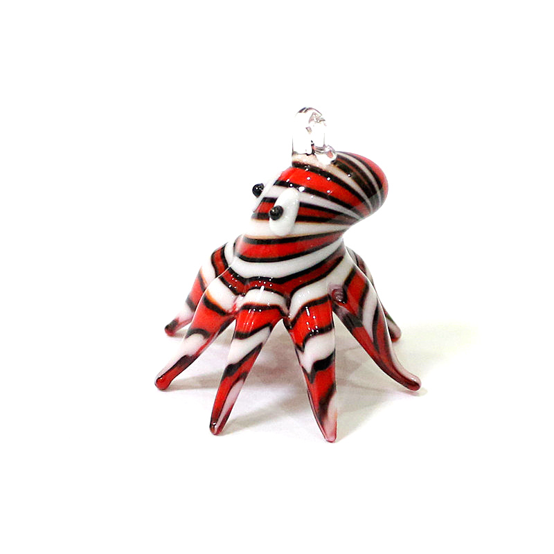 Mini Glass Octopus Pendant Cut - Aquarium Mini Fish recension och pris