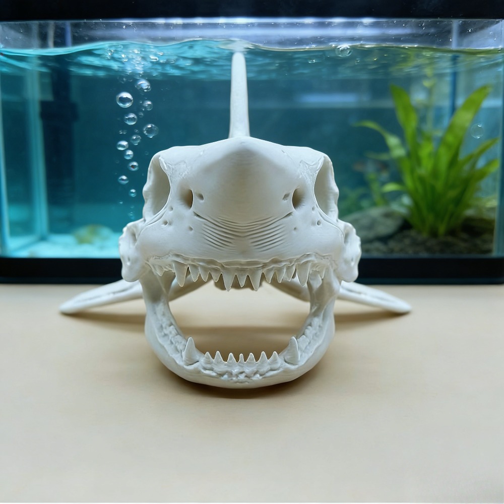 3D Printing Shark Skull Skelet - Aquarium Fish Diseases recension och pris