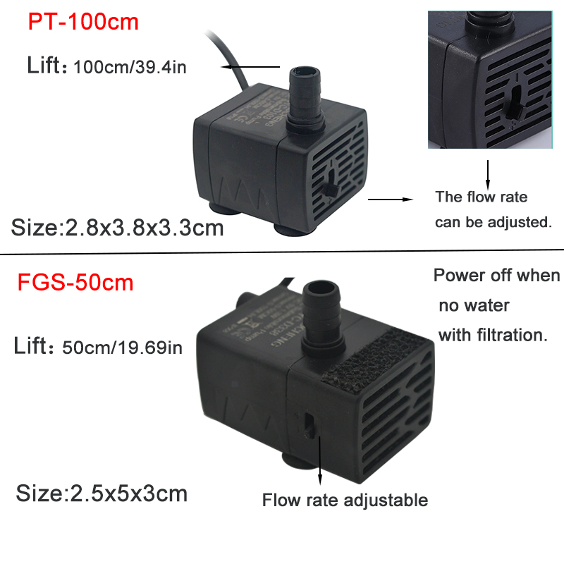 Ultra Quiet USB Aquarium Fish  - Aquarium Mini Fish recension och pris