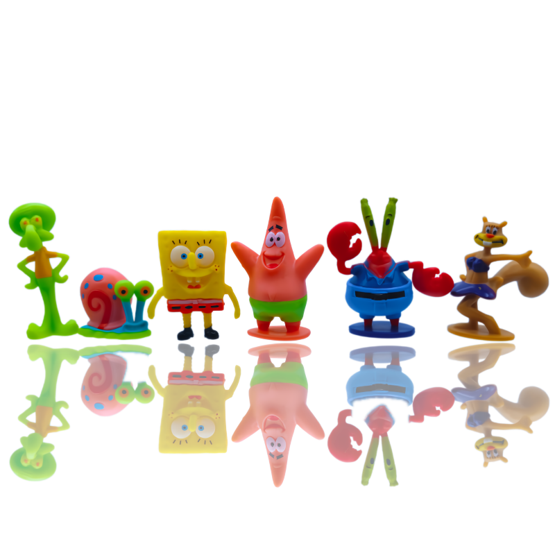 6pcs SpongeBob Fish Tank Decor - Aquarium Fish Price recension och pris