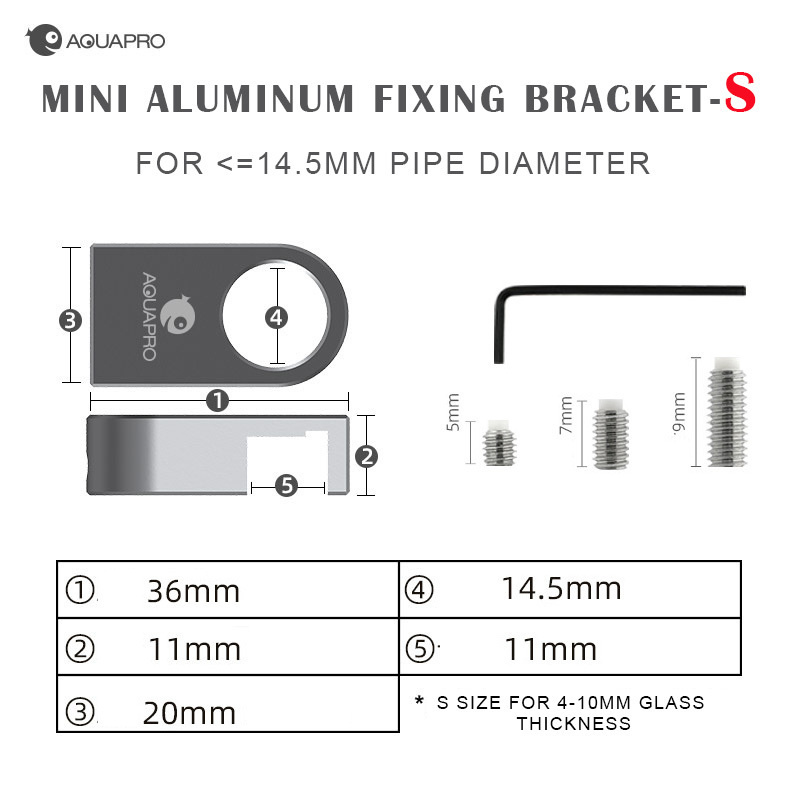 Aquarium Mini Aluminum Alloy H - Aquarium Fish Food recension och pris
