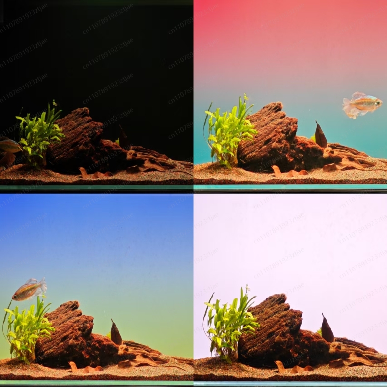 Black Acrylic Aquarium Backgro - Aquarium Fish Light recension och pris