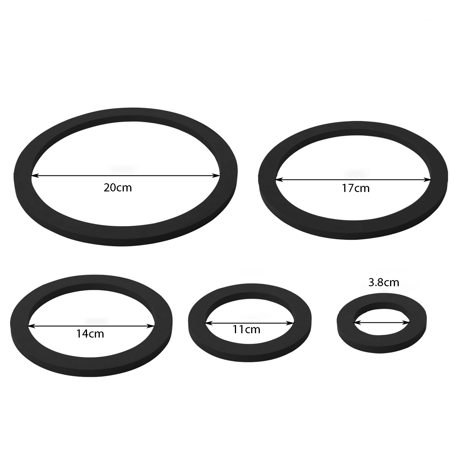 5Pcs EVA Fish Feeding Ring Aqu - Aquarium Fish Food recension och pris
