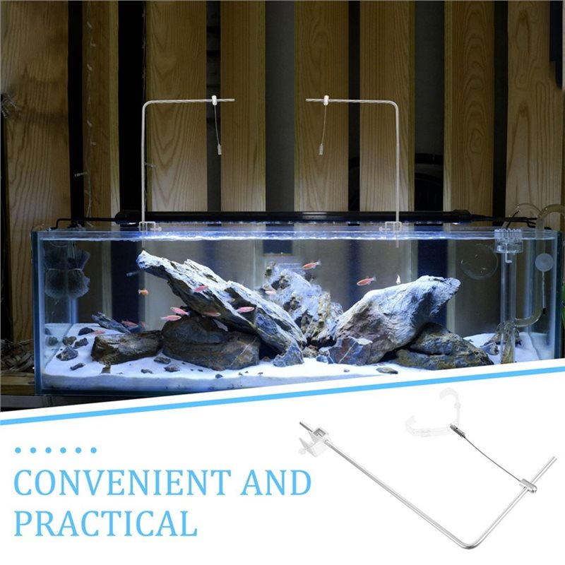 AB41-2Pcs Fish Tank Light Rack - Aquarium Fish Light recension och pris
