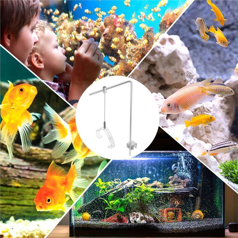 AB41-2Pcs Fish Tank Light Rack - Aquarium Fish Light recension och pris
