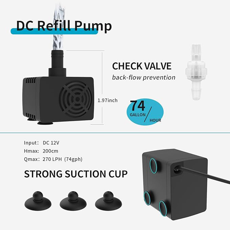 Fzone ATO580 Auto Top Off Refi - Aquarium Mini Fish recension och pris