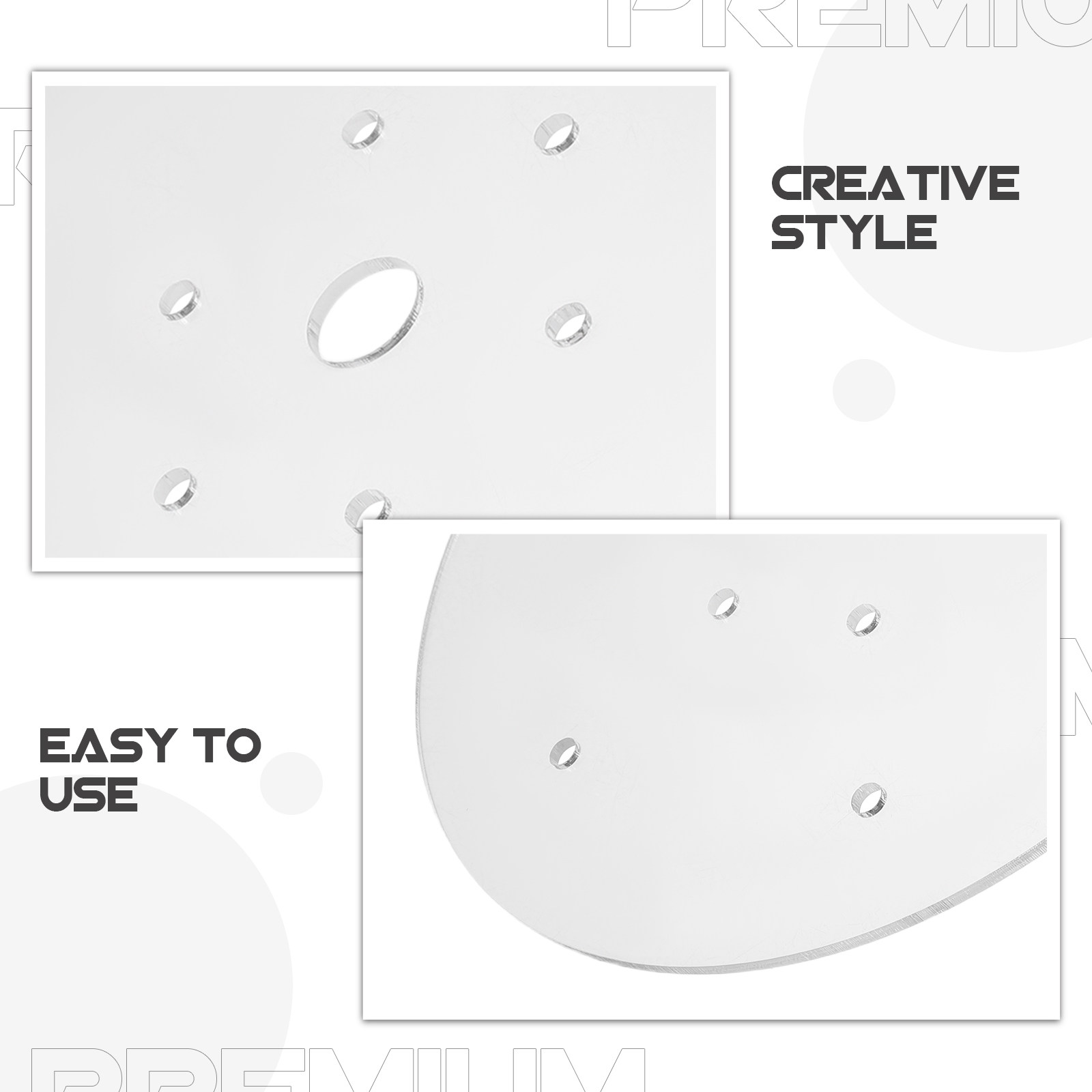 7.86 Round Acrylic Fish Tank A - Aquarium Fish Jumping recension och pris