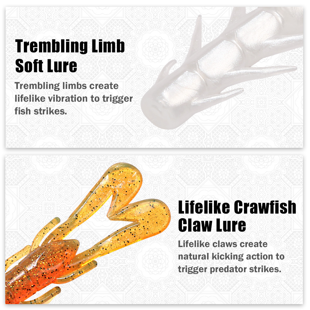 B&U Soft Craw Fishing Lure,Cra - Aquarium Fish Diseases recension och pris