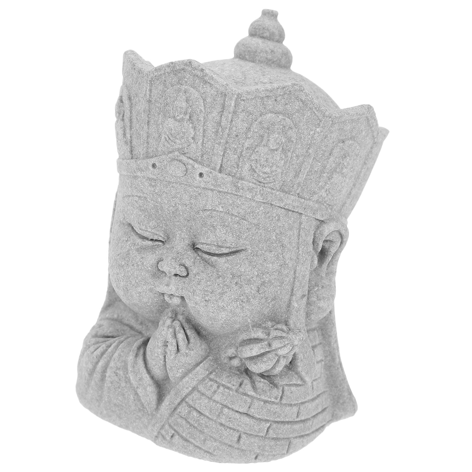 Mini Aquarium Sandstone Buddha - Aquarium Mini Fish recension och pris