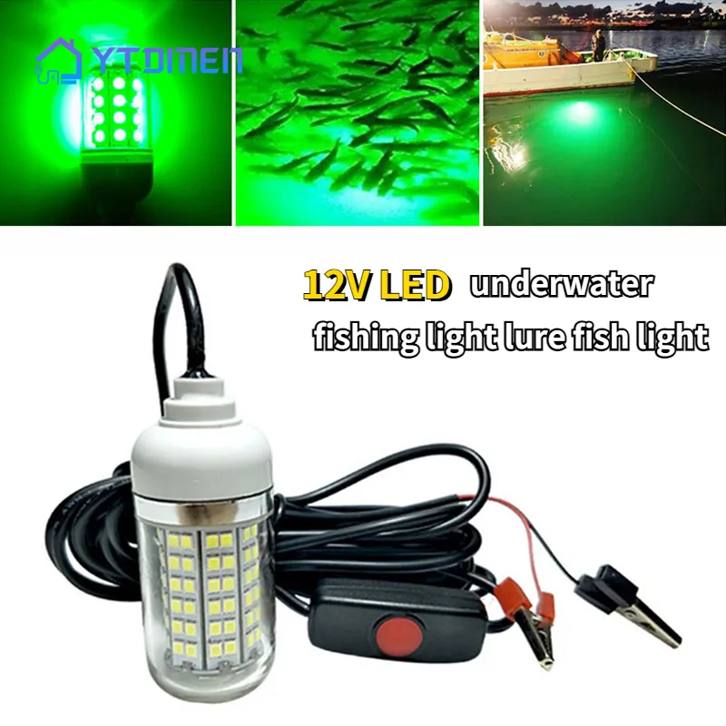 12V LED Fishing Light 100W Ip6 - Aquarium Fish Diseases recension och pris