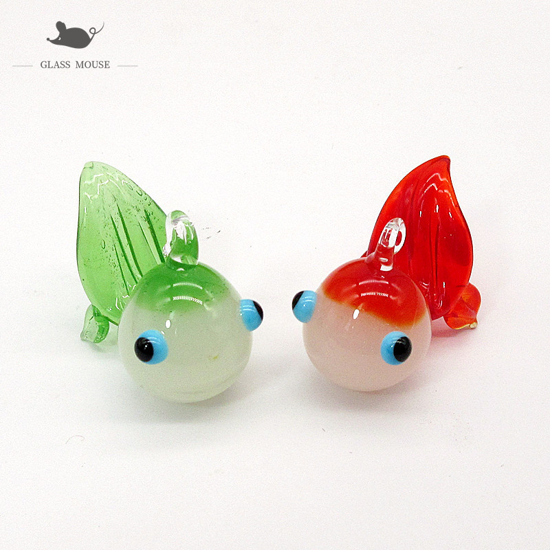 Custom Jade Color Handmade Mur - Aquarium Mini Fish recension och pris