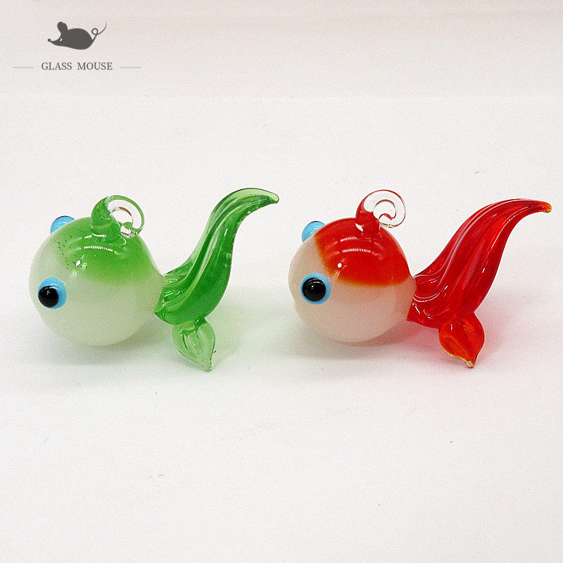 Custom Jade Color Handmade Mur - Aquarium Mini Fish recension och pris